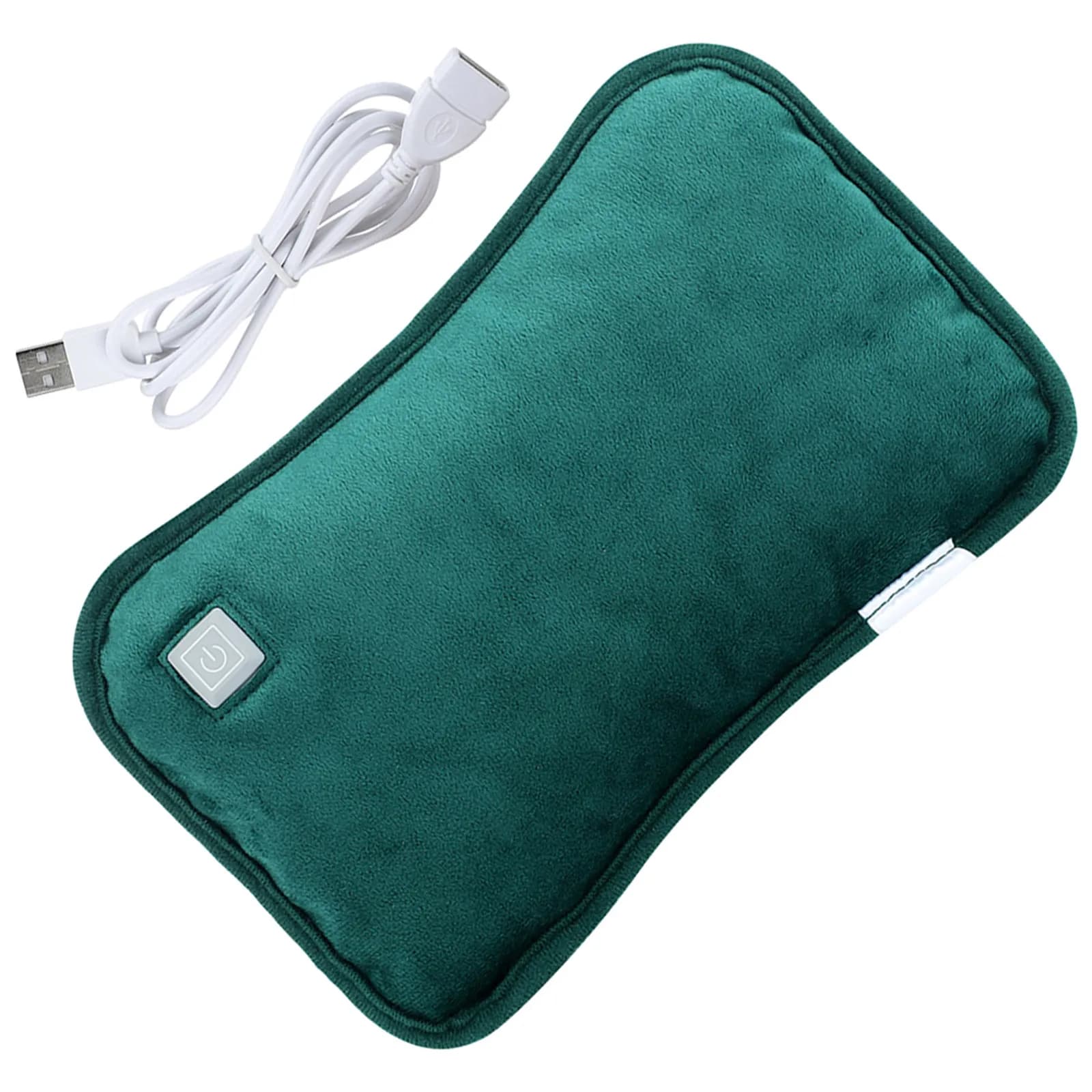Winter USB Rechargeable Hand Warmer Bag Double-Sided Quick Heating Portable Hot Waterless Warmer for Outdoor Office Travel