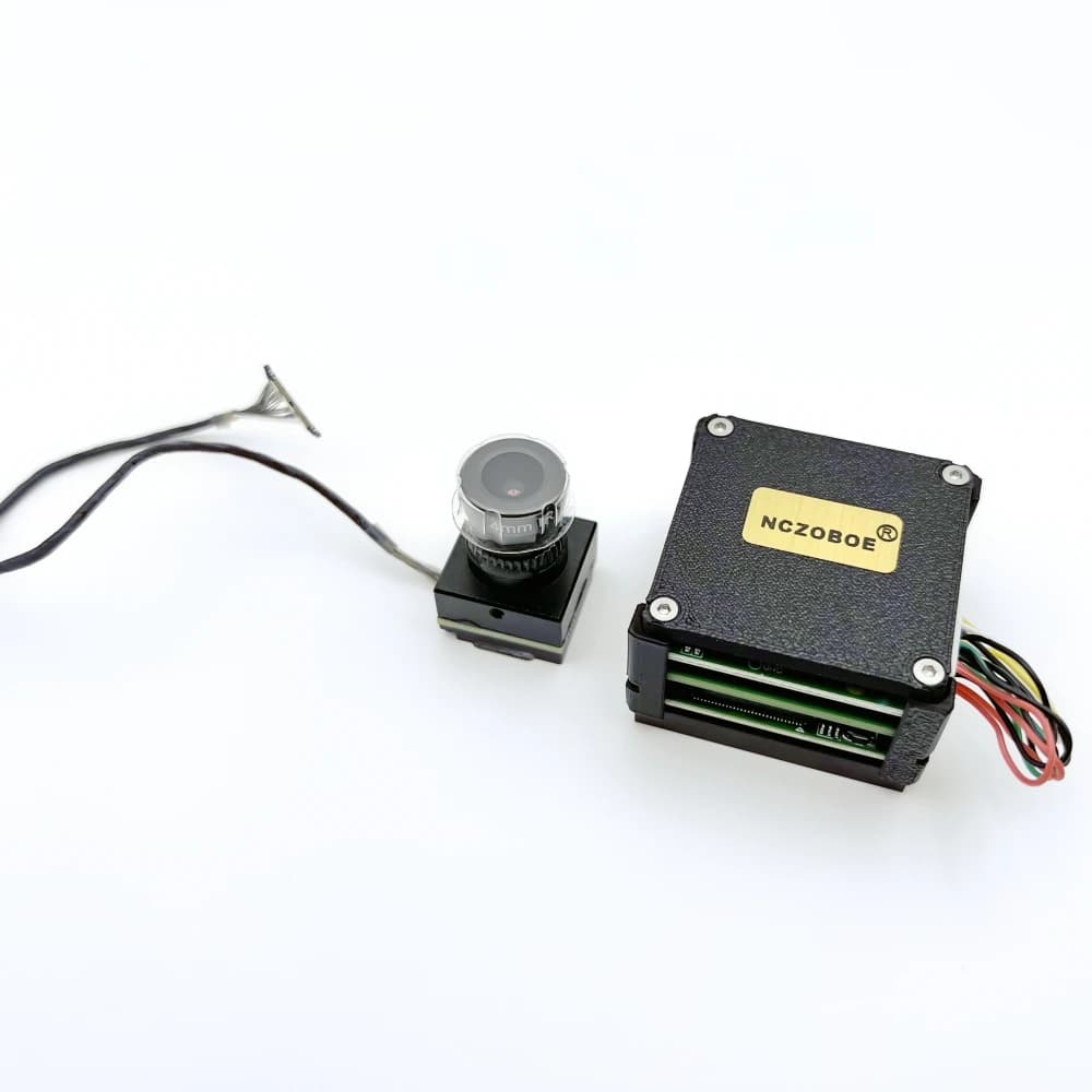 NCZOBOE AI Camera Locking Tracking System Drone Thermal Dual Cameras Target Guidance Module Kit