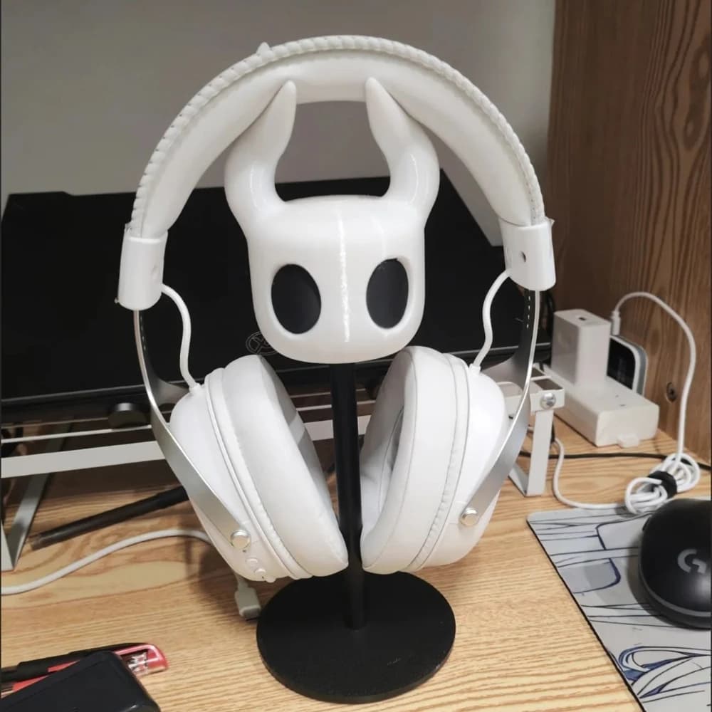 Figure di gioco Hollow Knight Stile Esport Decorazione della stanza Supporto per cuffie e supporto per controller Modelli di ornamenti da tavolo