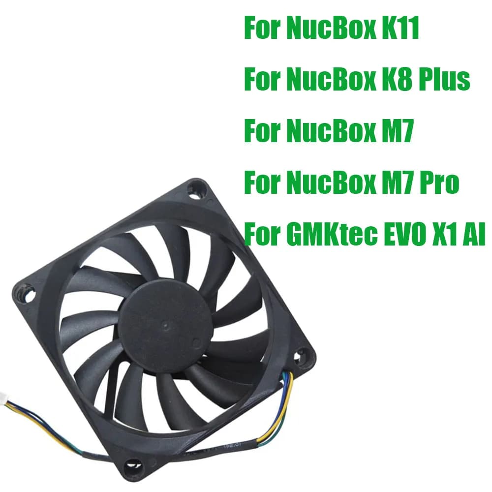 Ventola di ricambio per case MINI PC GMKtec per NucBox K11 M7, NucBox K8 Plus M7 Pro EVO X1 AI DC5V