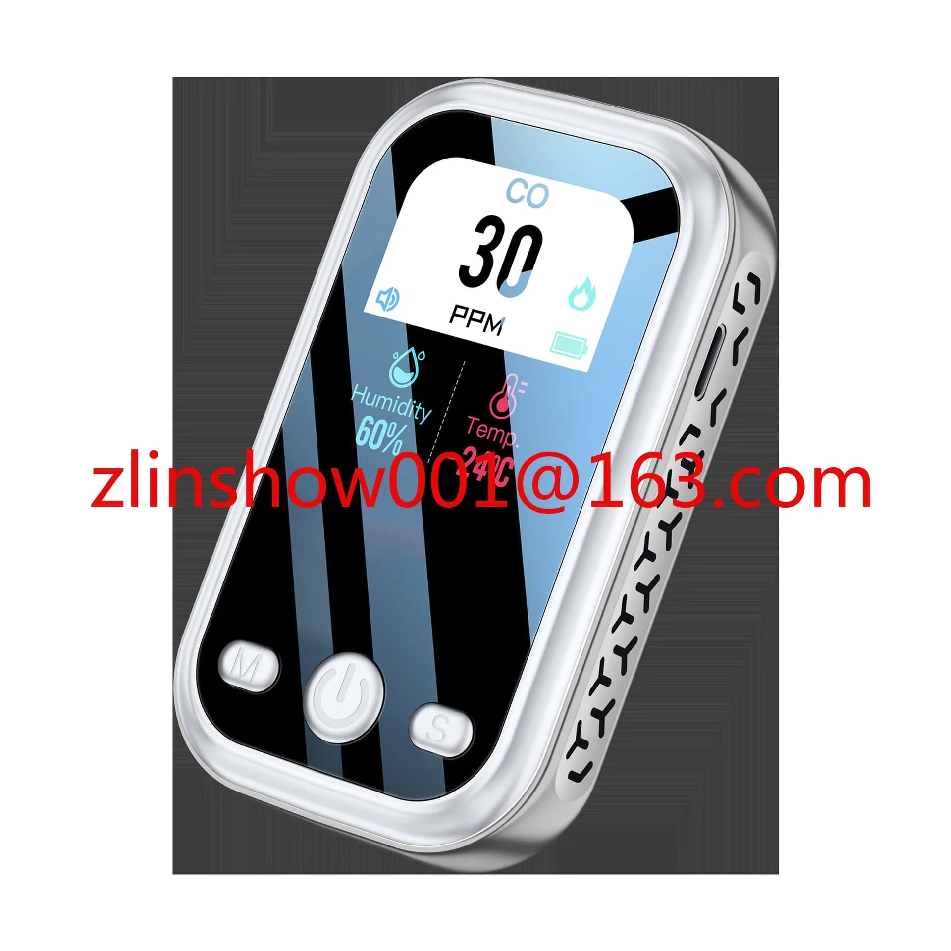 Portable Handheld Carbon Monoxide Detector Outdoor Garage Camping Household Carbon Monoxide Detection Alarm