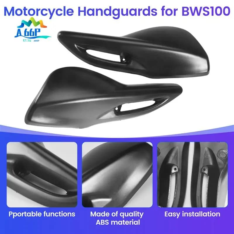 Guanti per parabrezza manubrio paramani per parabrezza moto A66P adatti per Yamaha BWS100 4VP