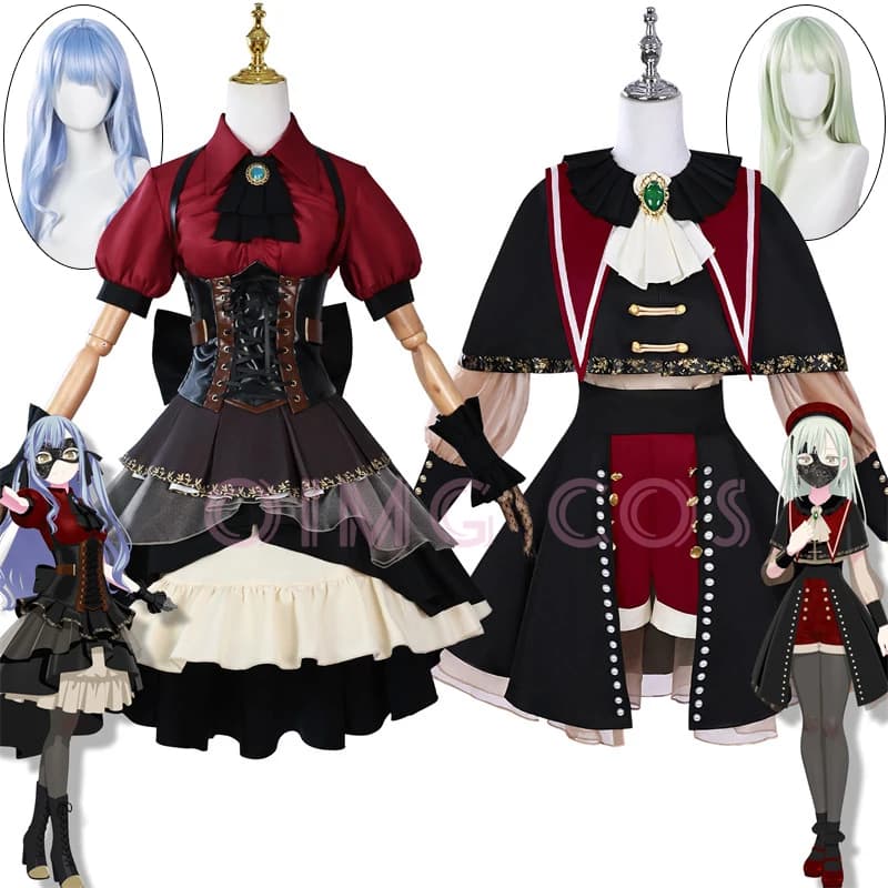 BanG Dream Sakiko Togawa Costume Cosplay Wakaba Mutsumi Carnevale Uniforme Anime Costumi di Halloween Masquerade Donne Gioco