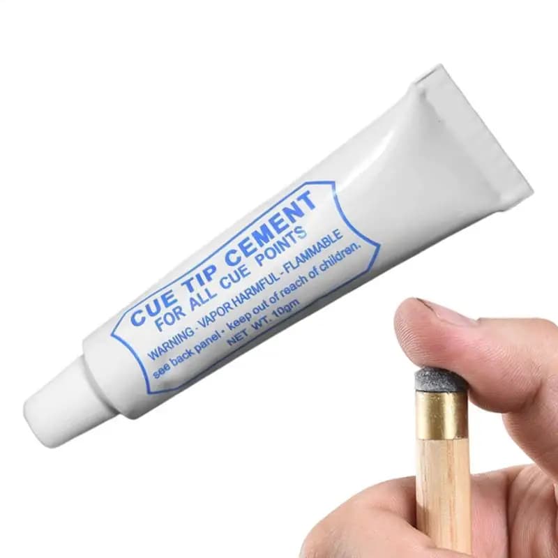 Quick-Drying Glue for Billiard Cue Tip Glue Billiard Cue Repair Pool Billiard Pool Cue Tip Repair Accessory Increase Friction
