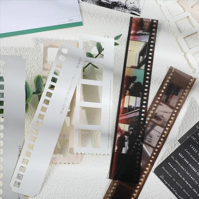A84X-Vintage Photo Themed Scrapbooking Kits Movie Film Scrapbook Kit Journaling Supplies