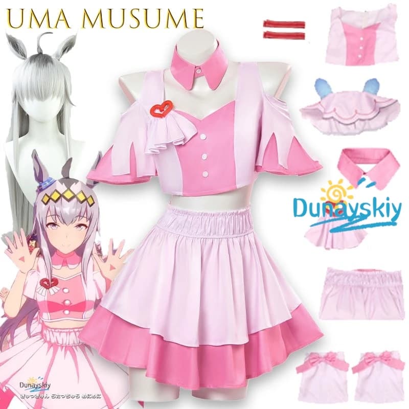 45° Anniversary Uma Musume Pretty Derby Cosplay Costume Anime Character of the game Theater show clothing Halloween party dress