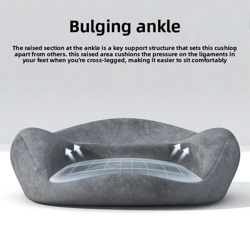 Memory Cotton Meditation Cushion Yoga Mat Sedentary Lazy Human Futon Seat Comfortable Yoga & Meditation Accessories