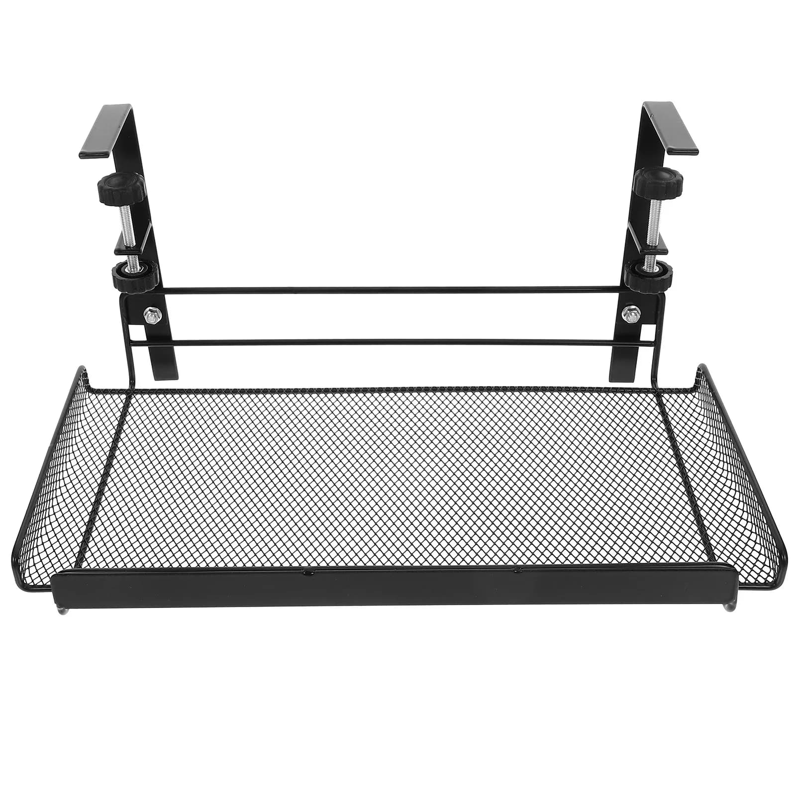 Cestino portaoggetti sotto scrivania, versatile organizer regolabile in metallo per ufficio, dormitorio, bagno, camera da letto, soggiorno, archiviazione documenti