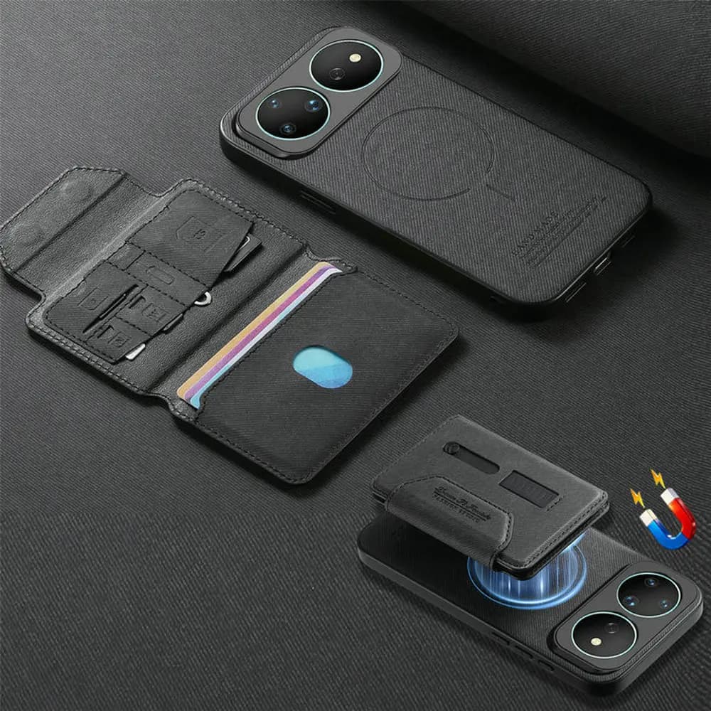 Luxury Case For Huawei Nova 16 Ultra Detachable Leather Wallet Wristband Strap Shell Nova 15 16 Pro 15Ultra Magnet Back Cover