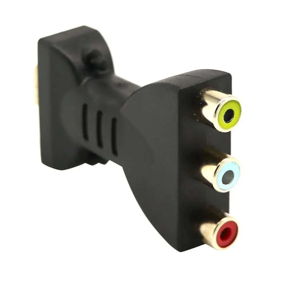 Convertitore componente convertitore per proiettore DVD portatile compatibile HDMI a 3 RCA Video Audio AV per HDTV Dropshipping