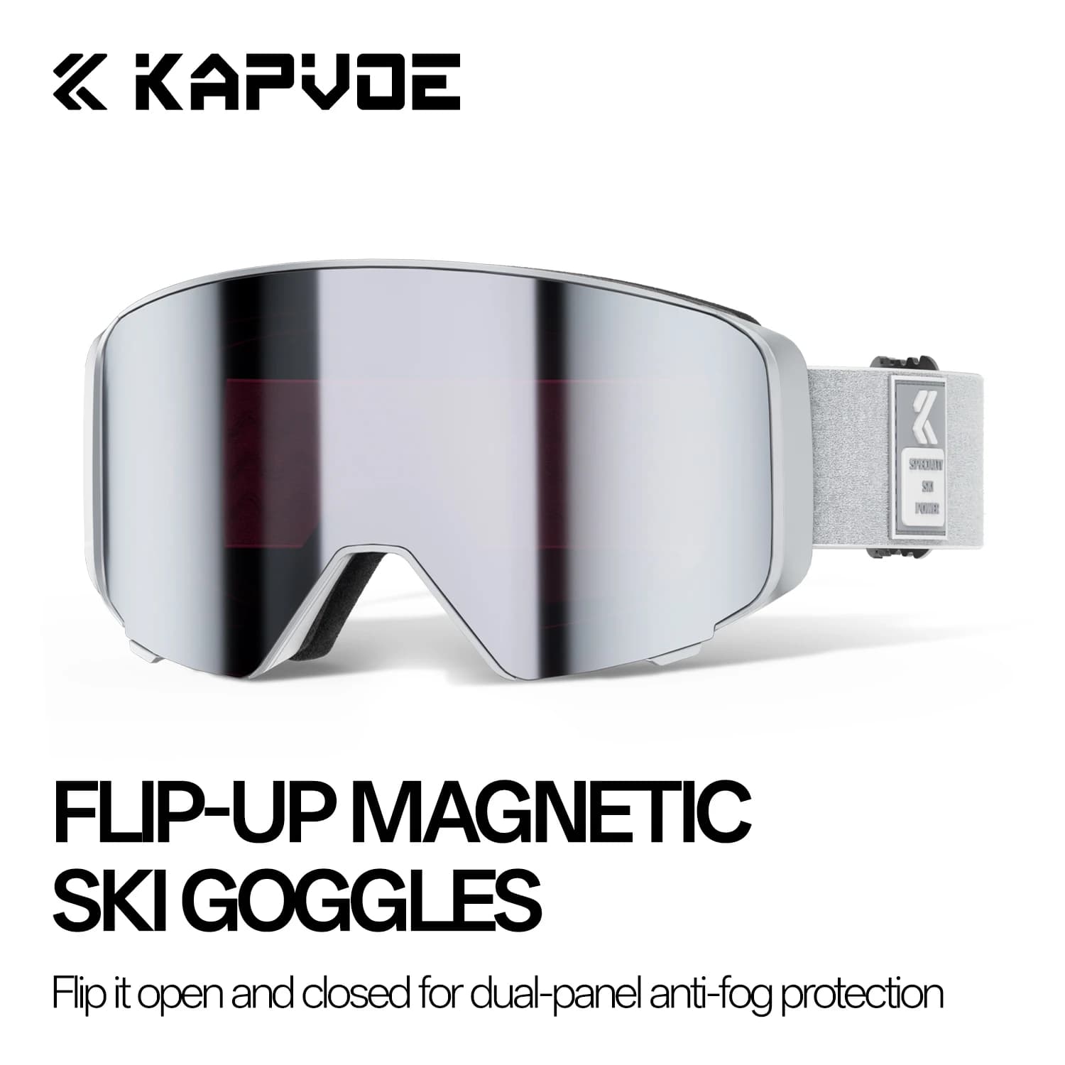 Kapvoe Hot Occhiali da neve fotocromatici Uomo Occhiali da sci Inverno Motoslitta Snowboard Maschera antiappannamento per le donne Occhiali sportivi UV400