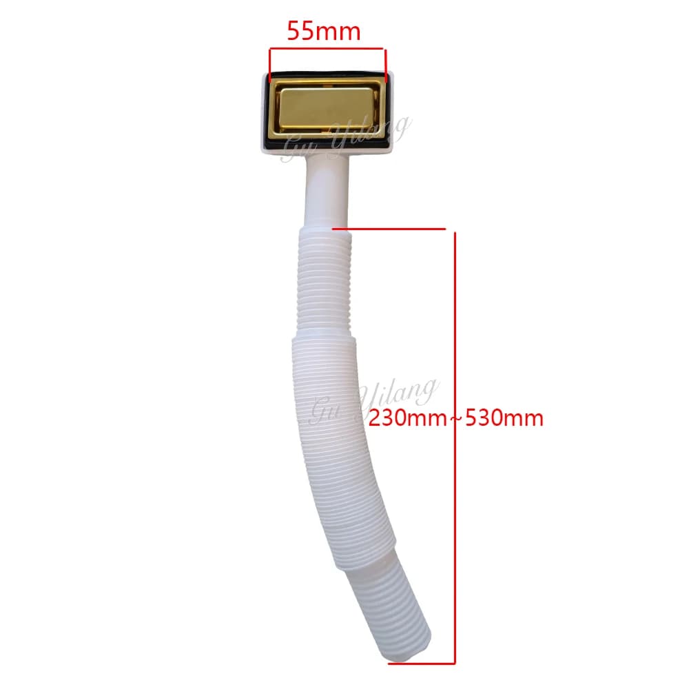 Cestino per lavello da cucina con troppopieno piatto in acciaio inossidabile 304 di colore dorato, tappo per filtro per rifiuti, cestello per lavandini da cucina SQMYT 058210