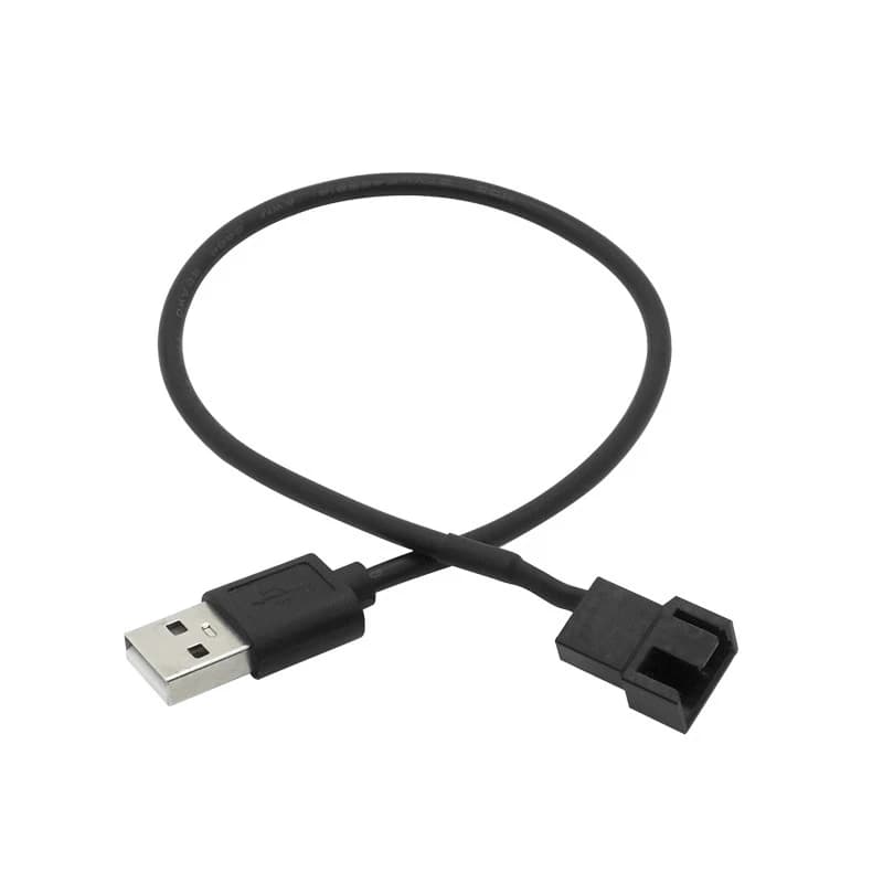 USB 5V Power Supply To 3PIN 4PIN Laptop Fan Power Adapter Cable CPU Chassis Fan Adapter Cable