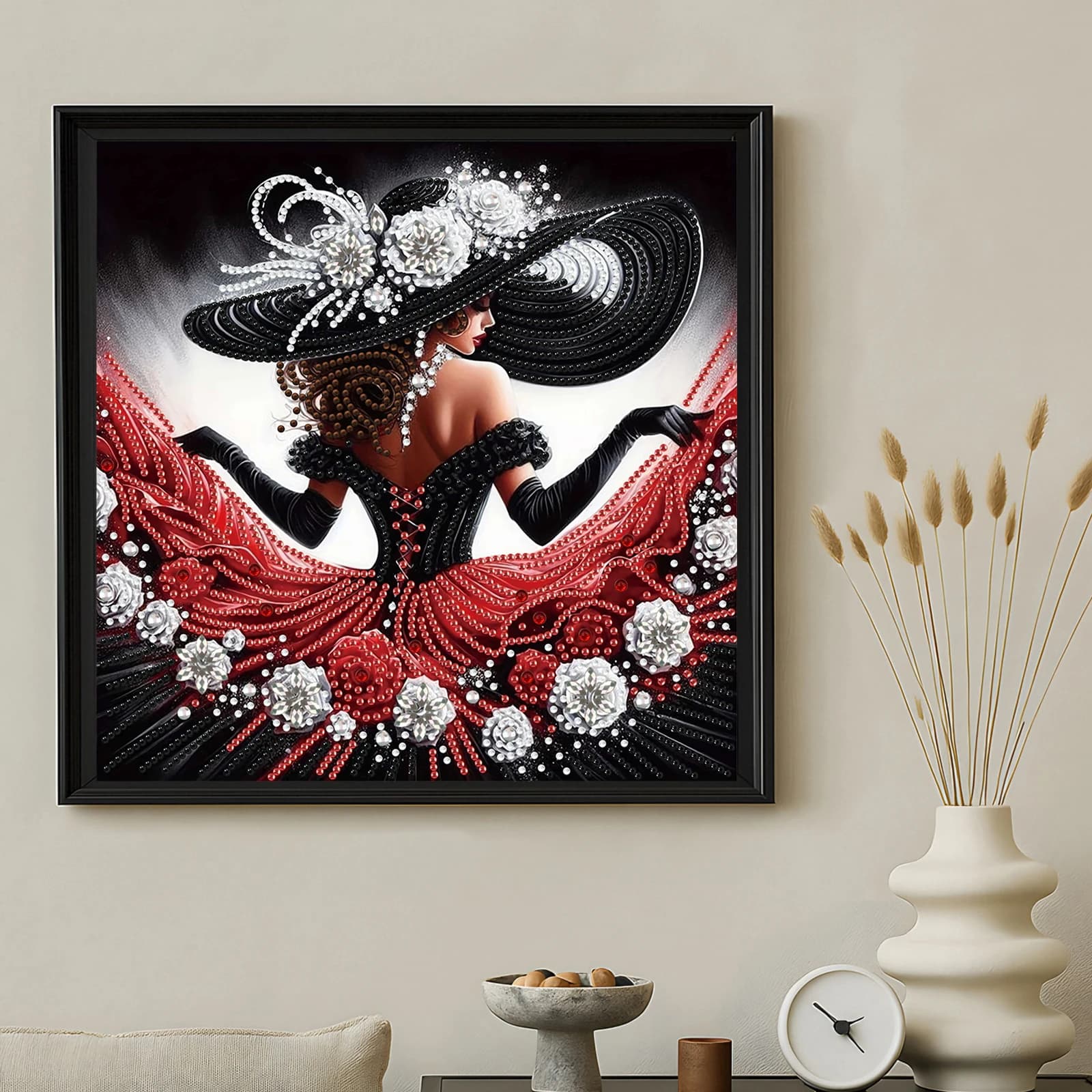Kit di Arte Diamantata 5D a Forma Speciale per Principianti Adulti, Decorazione per la Casa, Arte Diamantata in Cristallo 11.81 X 11.81 Pollici