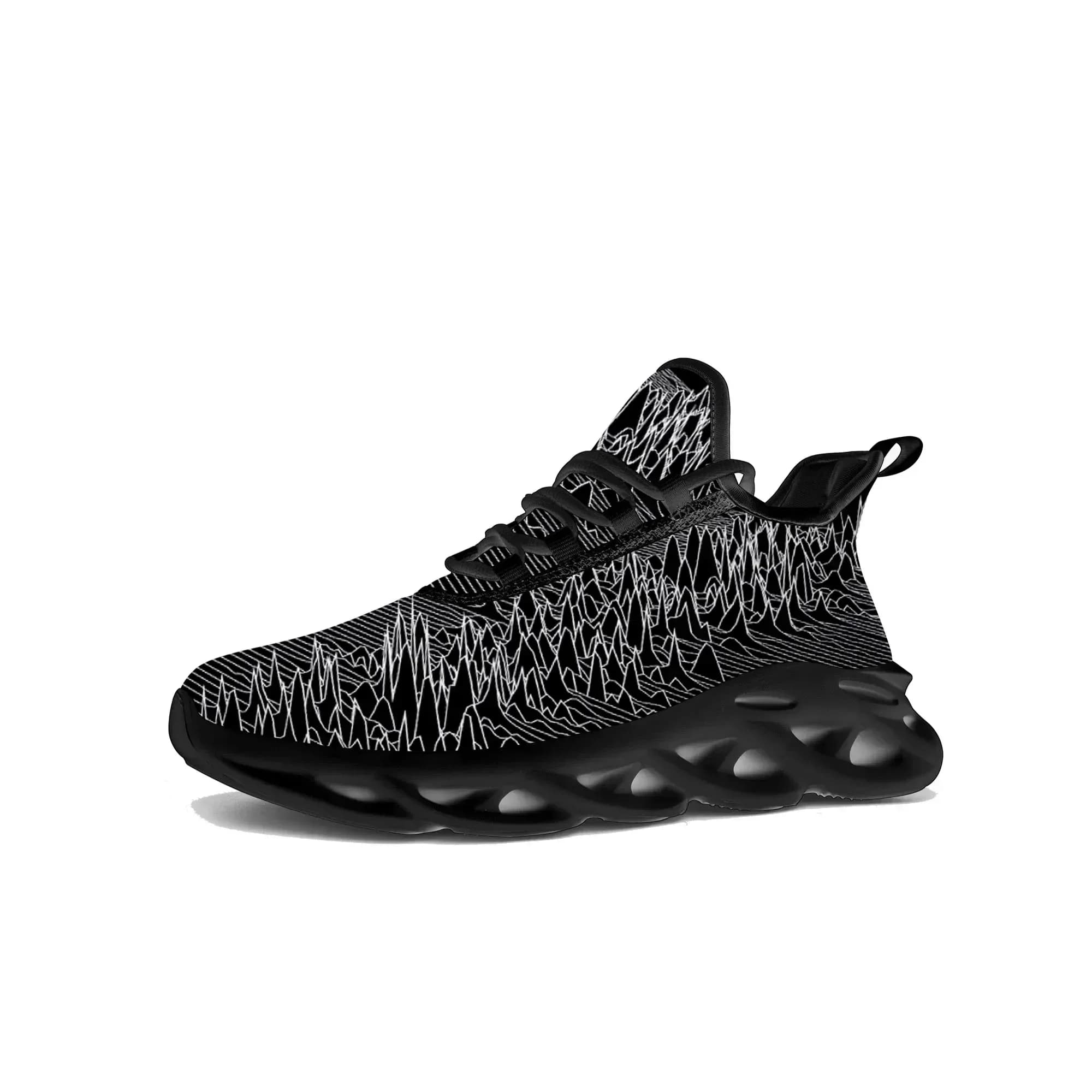 Joy Division Rock Band Flats Sneakers Uomo Donna Hot Pop Sport Scarpe da corsa Sneaker Calzature in rete con lacci Scarpe su misura
