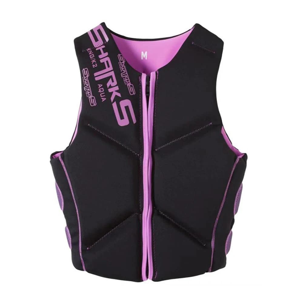 Giubbotto di salvataggio in neoprene per adulti, super galleggiabilità, zattera da surf, kayak, jet ski da pesca, sport acquatici, salvataggio nel nuoto