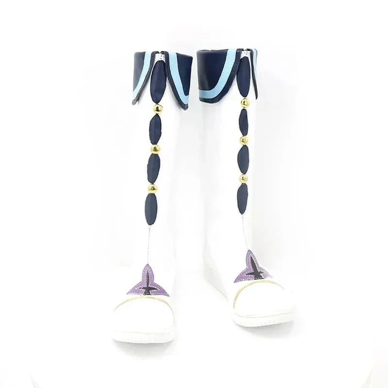 Game Ensemble Stars Shino Hajime Scarpe in pelle PU Stivali di carnevale di Halloween Cosplay Prop Custom Madex;3,v'6.f;9,