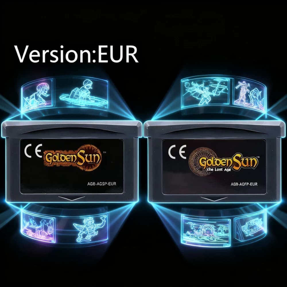 Cartuccia per scheda video Golden Sun / Lost Age per strumento console inglese GBA SP NDS NDSL