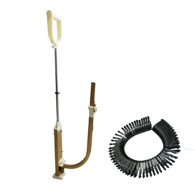 Portable Labor Saving Staple Gun Durable Hand Tool for Floor Heating Pipe and Water Heating Tube Construction Installation