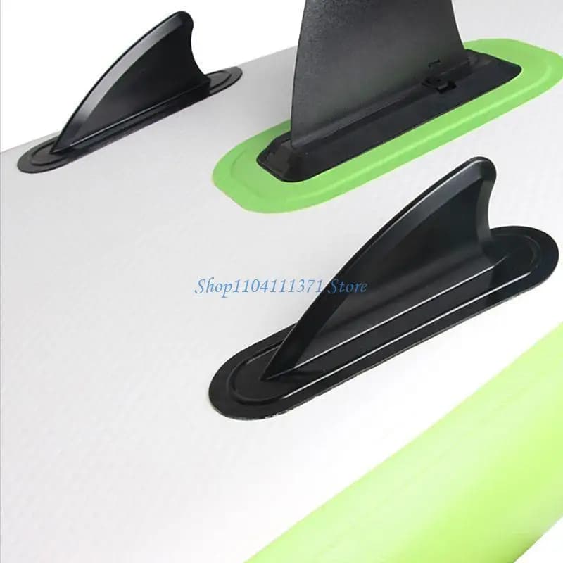 P9FC 2 Pezzi Pinne per Tavola da Surf Canoa Paddle Board Aquaplane Centro Surf Kayak Skeg Pinne per Il Tracciamento della Coda a