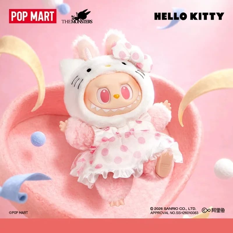 POP MART LABUBU THE MONSTERS SANRIO CHARACTERS Series Vinyl Plush Doll Blind Box Toy Anime Action Figure Surprise Mystery Box