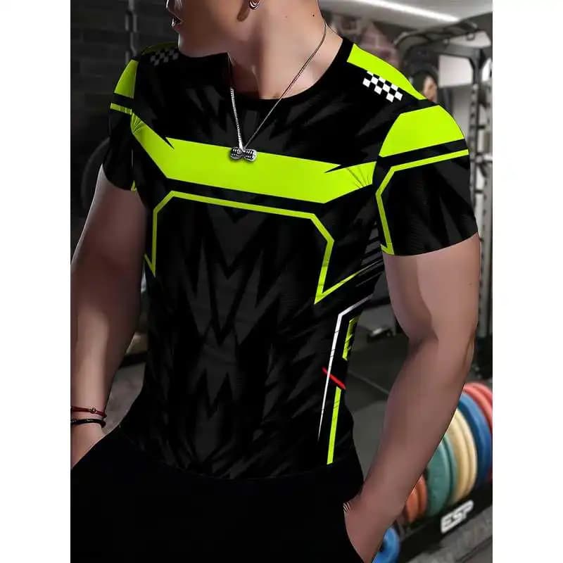 Men's Fitness Training Quick-Dry Compression Breathable, moisture-wicking, high-elasticity, tight-fitting sports top