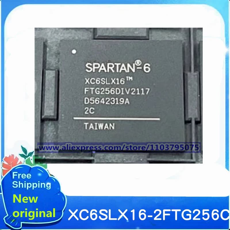 10pcs/LOT 100% New original XC6SLX16-2FTG256C XC6SLX16-FTG256C XC6SLX16-FTG256 BGA256 in stock