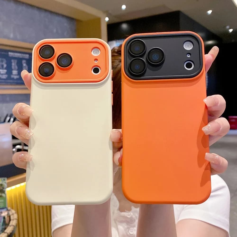 Custodia anti-caduta per iPhone 17 Pro Max, compatibile anche con iPhone 14, 15, 16 Pro, 13, 17 Pro Max, modello nuovo, design a finestra grande, per donna e coppia