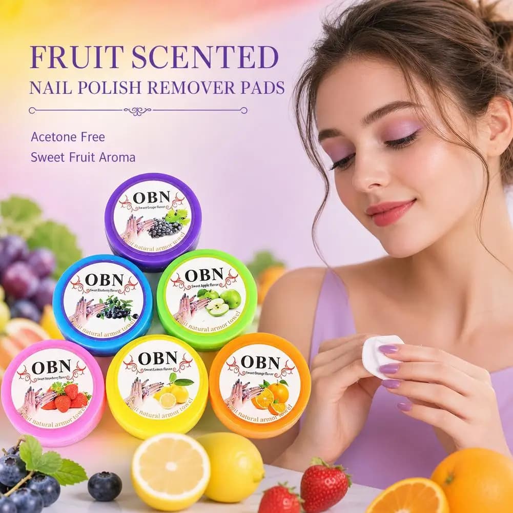 Flower Flavor Nail Art Polish Vanish Remover Pads Absorbable Eyelash Extension Glue Cleaning Wipes For Natural Air-dried Water