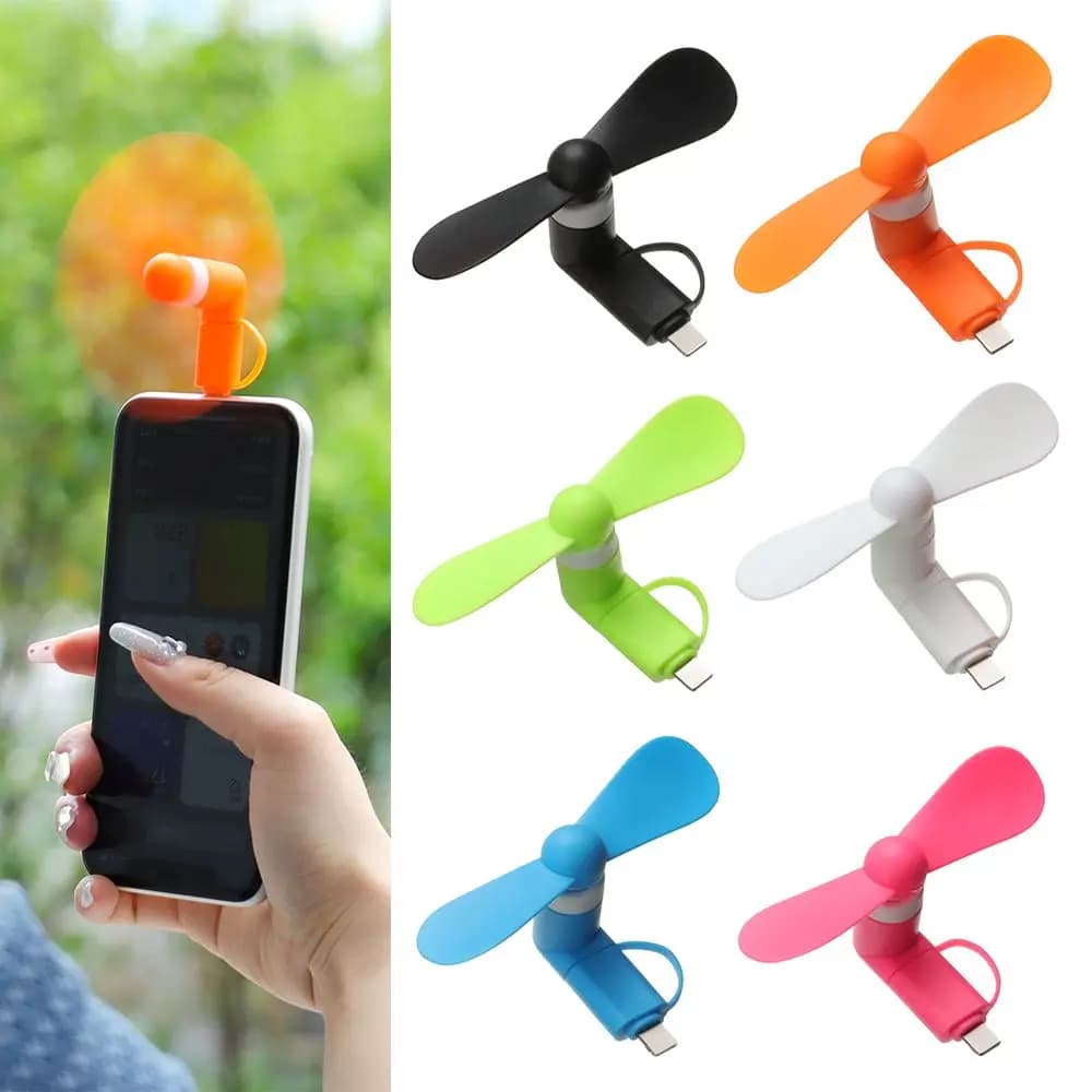 Mobile phone 2 in1 portable cooling device for Android for IPhone for Samsung for Huawei for iPad