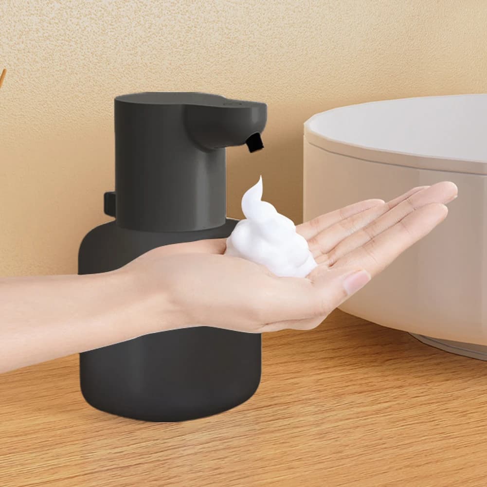 Dispenser automatico di sapone da 550ml Dispenser di sapone per piatti con sensore automatico ricaricabile per l'home Office
