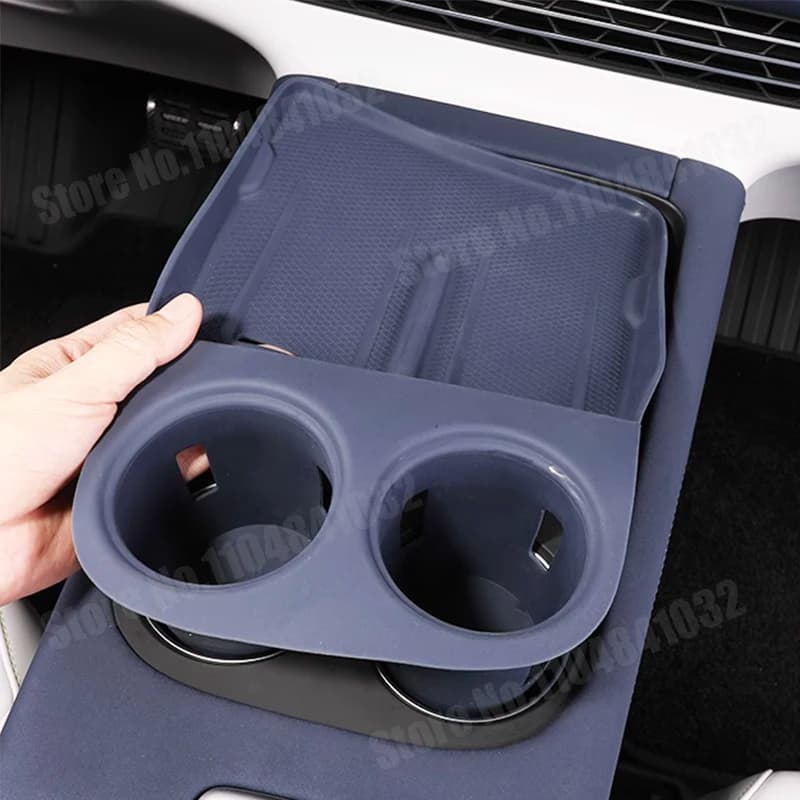 Console centrale Pad protettivo per XPeng G6 2023 2024 2025 Xiao Peng G6 Accessori auto Portabicchieri Vassoio portaoggetti Organizzatore