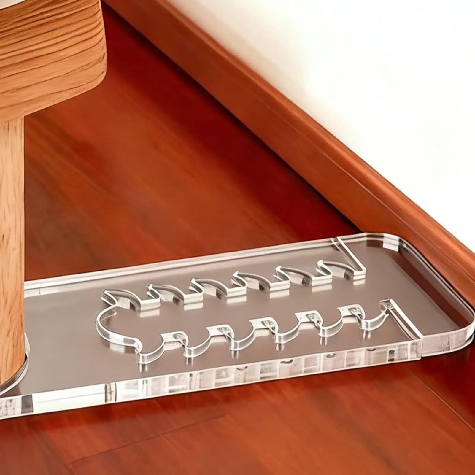 Couch Wall Spacer Anti-Slip Furniture Protector Keep Outlet Space Under Sofa Stoppers for Living Room Bedroom Floor Gap Cover
