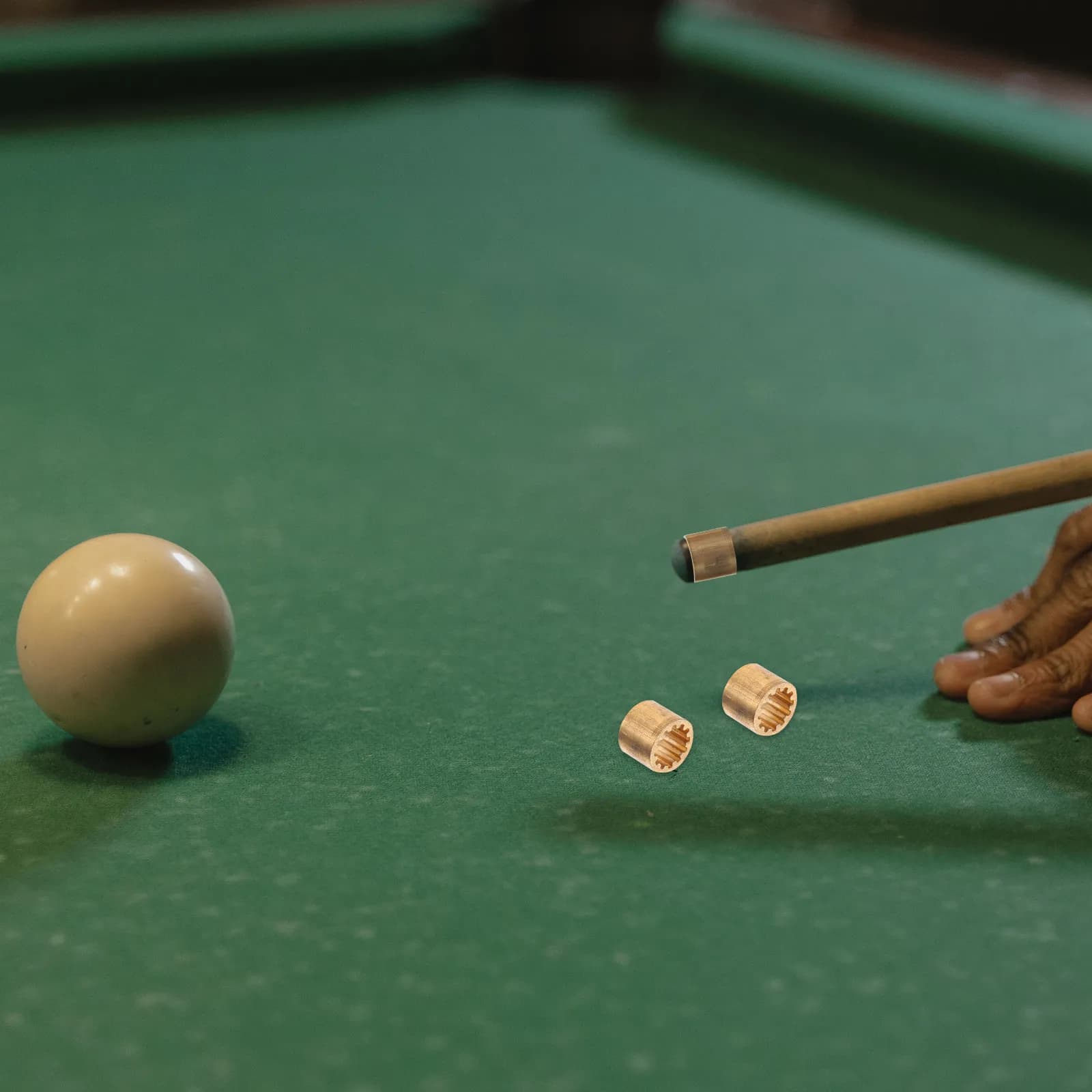 30 Pezzi Ferrule in Rame Premium Robuste per Punte da Biliardo, Ricambi per Stecche da Snooker, Accessori per Biliardo