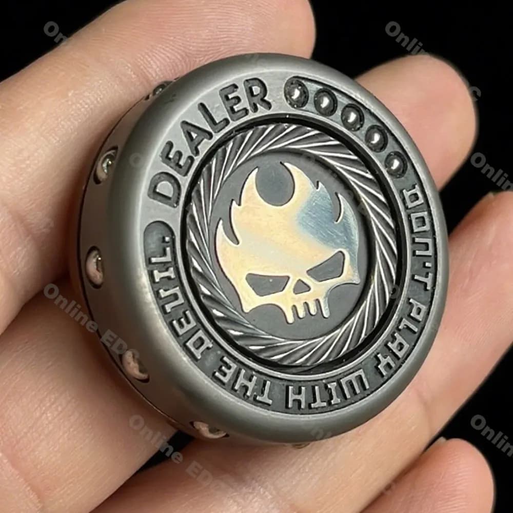 Giocattoli EDC usati LAUTIE Mini rame Fidget Spinner fuori stampa Giocattoli Fidget per giocattoli di ansia per adulti