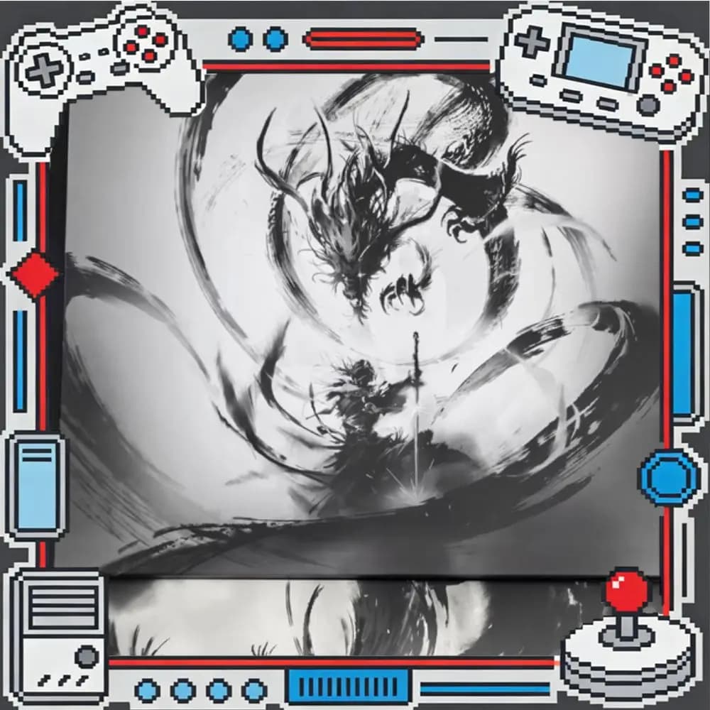 Hao Feng Qi Cang Smooth Mousepad Xiao Control Gaming Mouse Pad Tessuto morbido e pregiato per CSGO APEX Valorant Accessori per PC Regali