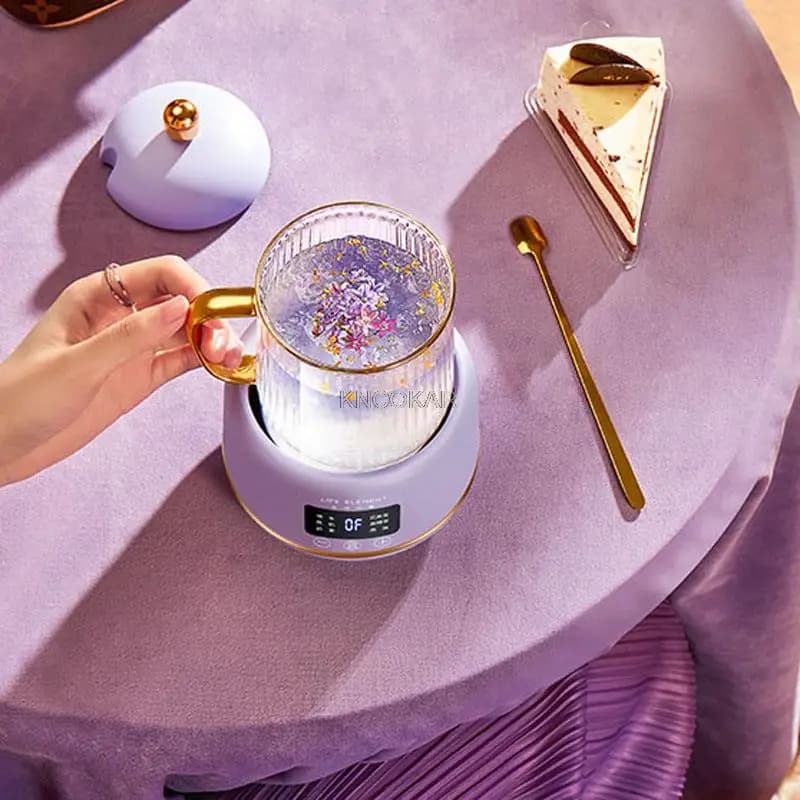 400ml Electric Kettle Tea Pot Health Preserving Pot Mini Boiled Water Pot Kettle Glass Stew Cup Multifunctional Teapot Office