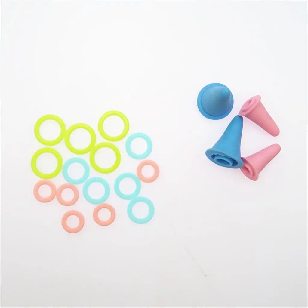 Kit di Accessori per Lavoro a Maglia, Set Colorato di Attrezzi per Cucito e Uncinetto, Strumenti per Lavori di Cucito e Ricamo