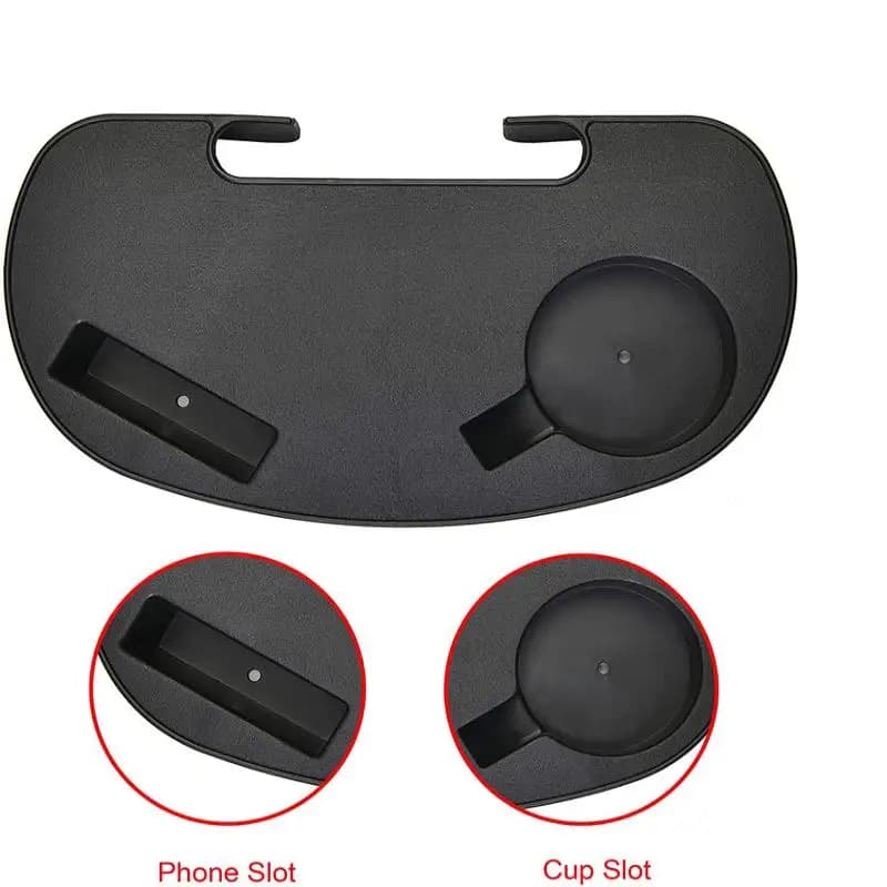 Vassoio per sedia pieghevole reclinabile portatile Portabevande Vassoio laterale Portabicchieri per sedia da spiaggia per colazione per accessori da campeggio all'aperto