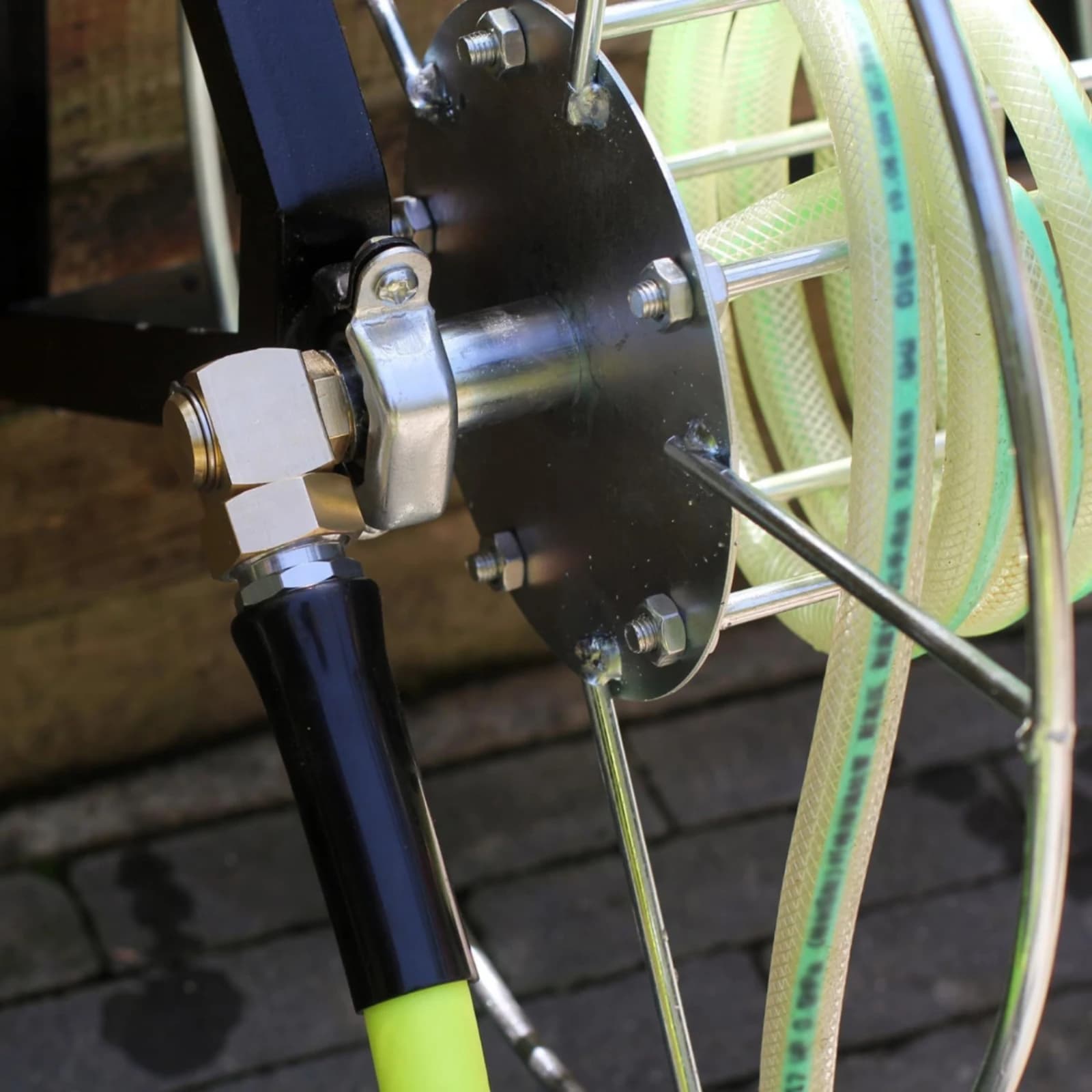 Adattatore 1/2 NPT a 3/4 GHT con nastro sigillante incluso, connettore girevole a gomito per tubo in ottone filettato