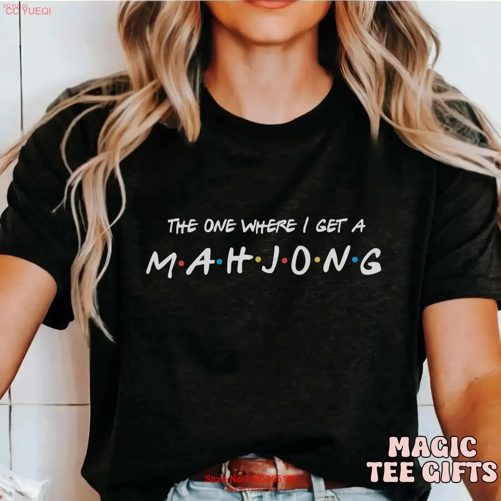 Dot crack bam Mahjong regina In My Era camicia Mahj T Mah Jongg Gioco NighT piastrelle regali vintage Lavato streetwear Morbido