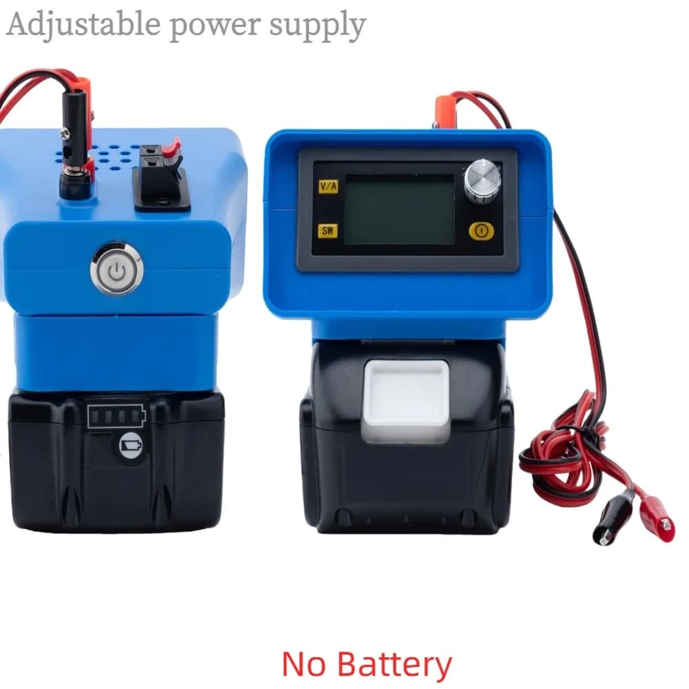 Alimentatore regolabile CNC portatile Regolatore di tensione DC Buck Boost per batteria agli ioni di litio Makita 18V per progetti elettronici fai da te