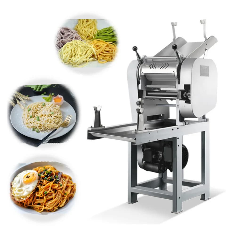 Macchine professionali per la produzione di noodle e pasta in acciaio inossidabile Attrezzature di produzione ad alta efficienza per gnocchi di tagliatelle fresche