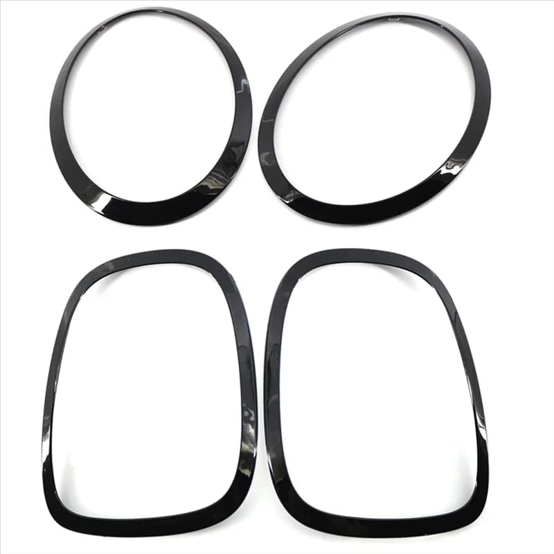 TFORU-Anteriore Lampada Posteriore Anello di Copertura Della Cassa Decorazione Faro Telaio Fanale posteriore Copertura Per Mini Cooper S JCW F55 F56 F57