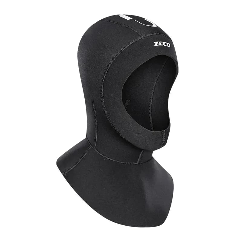 Underwater diving cap A5mm with shoulder Snorkeling equipment Hat Winter swimming cap Hot dip Underwater fishing