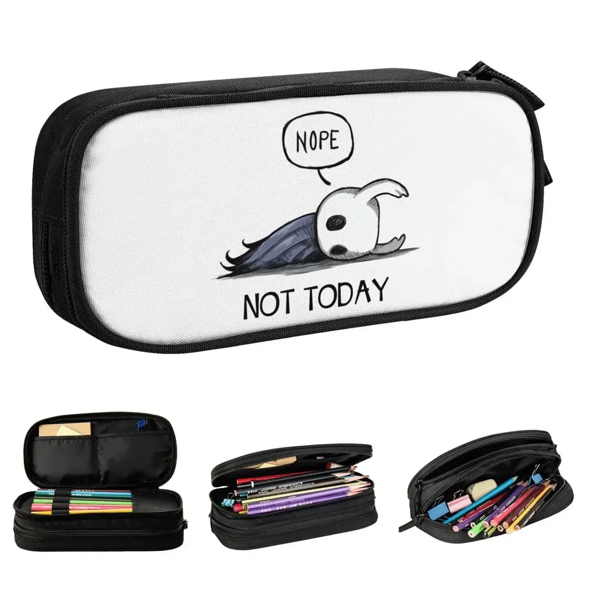 Hollow Knight Sleep pencil pencil holder for girl Boy Big bag for students School Gifts