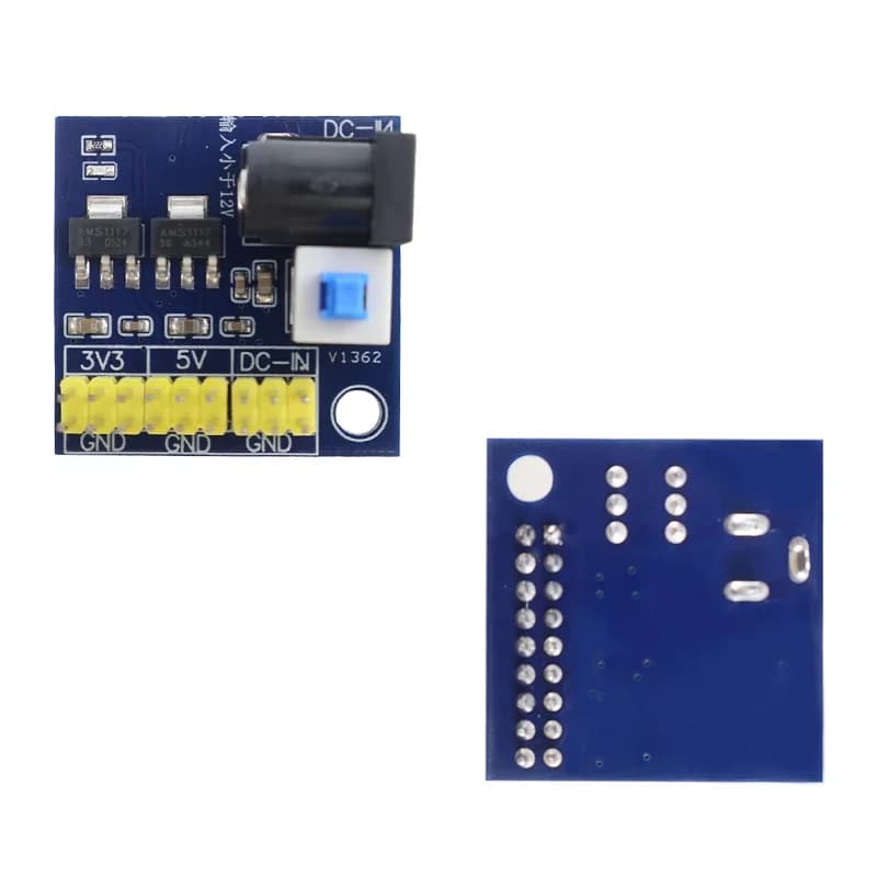 DC-DC triple output power module Buck converter from 12 V to 3,3 V 5 V 12 V 800 mA for Arduino ESP32 ESP8266 audio amplifier