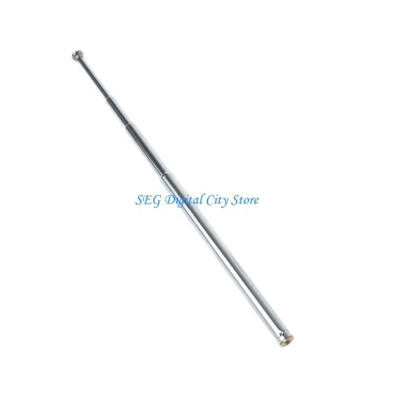 U75B Antenna Radio Connettore aereo telescopico a 5 sezioni Lunghezza 80 mm per radio
