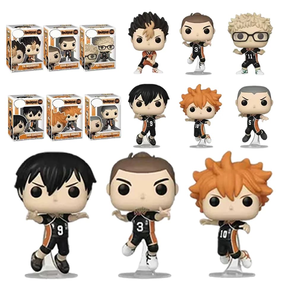 1-6pcs Anime Haikyuu POP Series PVC Figure Favorite Player Enthusiast Decorative Christmas and Halloween Mysterious Gifts