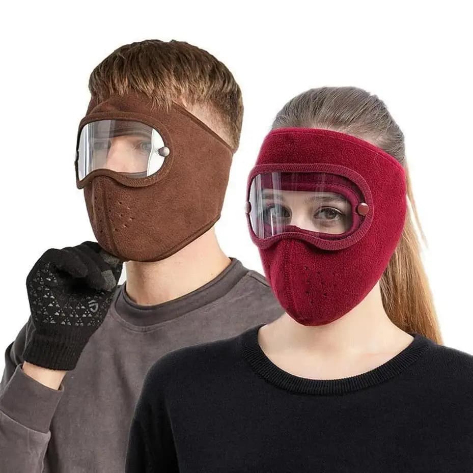 Nuovi Occhiali da Sci Invernali Antivento e Antipolvere con Maschera Integrale Calda, Accessorio Protettivo per Sci, Moto e Ciclismo